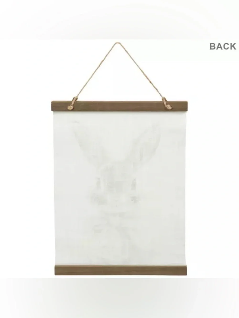 Pink Bow Bunny Tapestry Wall Decor